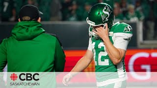 Sask Roughriders kicker says team has had his back after tough day on the field [upl. by Sieracki]