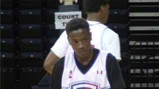 Damontrae Jefferson 15  The NBPA Top 100 Camp [upl. by Annairoc506]