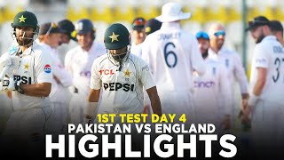 Full Highlights  Pakistan vs England  1st Test Day 4 2024  PCB  M3G1K [upl. by Rodama]