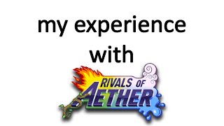 My experience with the Rivals of Aether community [upl. by Anairda196]