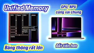 Unified Memory trên Mac là gì Ưu nhược điểm so với RAM truyền thống [upl. by Akerue627]