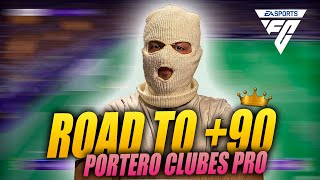 Road To media 90  PORTERO CLUBES PRO EA SPORTS FC 24 [upl. by Anahsal]