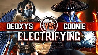 Mortal Kombat X Deoxys vs Goonie FT10 ELECTRIFYING [upl. by Kcireddor417]