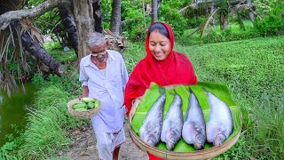 এত বড় বড় পাবদামাছ কোনোদিন খাইনি আজ রান্না করলাম সরষে পাবদা আর পটল পাসিন্দা  fish curry recipe [upl. by Macdonald]