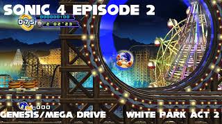 Sonic 4 Episode 2  White Park Act 2 GenesisMega Drive Soundfont [upl. by Adiv]