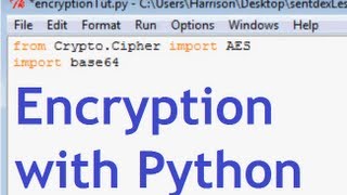 Python Encryption Tutorial with PyCrypto [upl. by Siana]