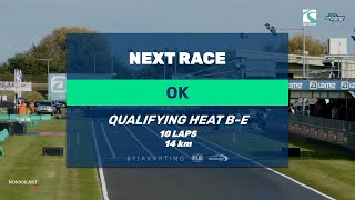 LIVE FIA Karting World Championship 2024  OK  Qualify Heat BE [upl. by Kushner]