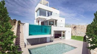 Luxury villa with sea views in Finestrat Benidorm [upl. by Inhsor]