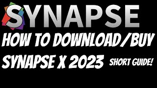 HOW TO BUY SYNAPSE X Official Install Tutorial 2023 EASY FAST GUIDE [upl. by Tra529]