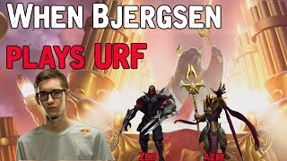 When Bjergsen plays URF  ZedAzir [upl. by Eenafit]