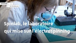 Spinlab le laboratoire qui mise sur lélectrospinning [upl. by Mattias650]