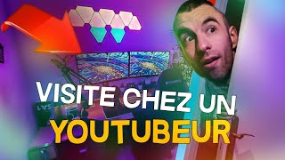 JE VISITE LE SETUP DUN YOUTUBER  mieux que le mien   feat SkandOver [upl. by Noiramed]