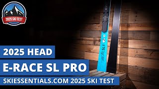 2025 Head Rebels e Race SL Pro  SkiEssentialscom Ski Test Review [upl. by Nosyrb456]