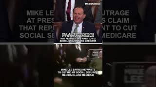 🚨Republican Mike Lee BUSTED in LIE OF THE YEAR [upl. by Yenial]