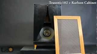 Karlson Cabinet  Trusonic 15quot full range speaker [upl. by Lerraf]