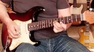 Fender Stratocaster quotRoadwornquot  with Häussel Classic Pickups [upl. by Atiek]