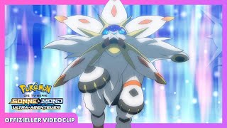 Wölkchen entwickelt sich zu Solgaleo  Pokémon – Die TVSerie Sonne amp Mond – UltraAbenteuer [upl. by Hultgren]