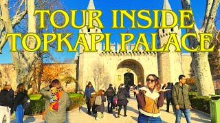 TOUR İNSİDE TOPKAPI PALACE  İSTANBUL TURKEY 2024 🕌 [upl. by Brietta]