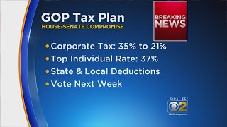 Republicans Reach Final Deal On Tax Bill Trump Praises Compromise Plan [upl. by Rafa]