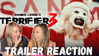 TERRIFIER 3 Teaser Trailer Reaction  Art The Clown as Santa [upl. by Iruy]