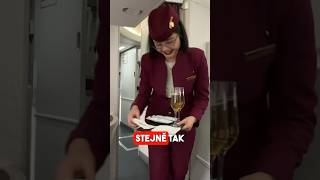 Co dostanete v BUSINESS CLASS u Qatar Airways Boeing 787 [upl. by Sirovart]