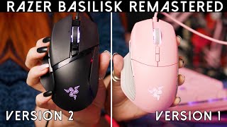 Razer unleash the Basilisk  V2 2020 compared to V1 [upl. by Anhaj]