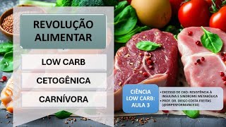 Low carb na resistência à insulina e síndrome metabólica Ciência Low Carb aula 3 [upl. by Ylime]