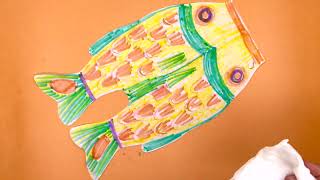 Kids DIY Windsock Fish Craft by We Craft Box [upl. by Alrzc]