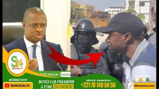 Antoine Diome Sur le blocus du Domicile de Sonko quoton la bolqué parce que quot [upl. by Ragan]