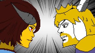 What if You REALLY Fight Asgore in Genocide  Undertale [upl. by Ettenav]