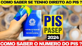 Como consultar o PIS Como saber o numero do PIS Como receber o PIS [upl. by Courtney]