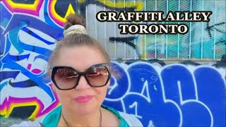 JAKIE TO COOL MIEJSCE 🎨 ALEJA GRAFFITI W TORONTO 🖌️ JAK JEST TAM W METRZE 🚇 ŻYCIE W KANADZIE 🇨🇦 [upl. by Clarkin]