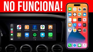 Apple CarPlay NO FUNCIONA SOLUCIÓN  Cómo ARREGLAR CarPlay [upl. by Nwahsyar]