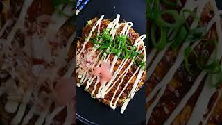 Okonomiyaki  food recipe cooking foodie [upl. by Scevour203]