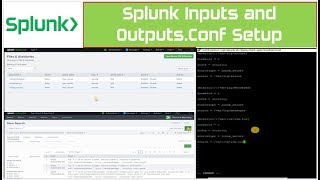 InputsConf amp OutputsConf  Log monitoring with Splunk  Splunk Configuration [upl. by Alekahs]