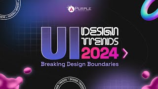 Design Trends in 2024  UIUX Design  Mobile App Design l Web Design [upl. by Aeduj]