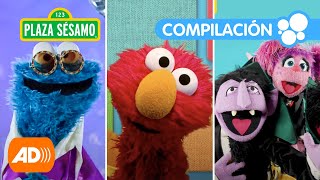 Plaza Sésamo ¡45 minutos de canciones con Elmo y Comegalletas  Compilación [upl. by Woo]