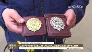 Asistentes policiales de la PDI cuentan con nueva placa de identificación ARAUCANÍA 360° [upl. by Adim610]