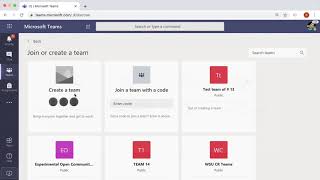 Start a class in Microsoft Teams [upl. by Yrrej]