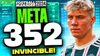 New META 352 FM24 Tactics  98 Win Rate  FM24 Best Tactics [upl. by Atalayah]