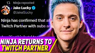 Ninja RETURNS to Twitch Subs After Huge Changes [upl. by Bajaj155]