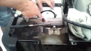 Kawasaki Teryx Fuel filter Replacement Toyjunkiescom [upl. by Akeylah]