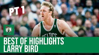 Larry Bird Highlights  Part 1  Boston Celtics  NBC Sports Boston [upl. by Remat]