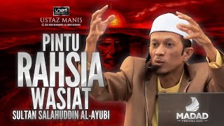 Ustaz Manis  Pintu Rahsia alAqsa Salahuddin alAyubi [upl. by Arleen832]