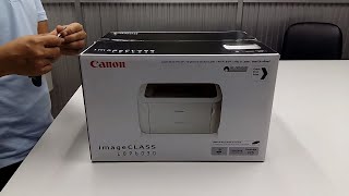 Canon LBP 6030 Laser Printer Unboxing Quick Review and installation guidelines by IT Support BD [upl. by Trinatte572]