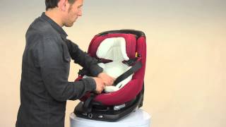 MaxiCosi  How to install the AxissFix Comfort cushion [upl. by Enitselec]