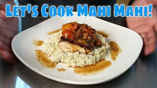 Cooking an Epic Mahi Mahi Recipe Breaking Down a Half of a Fish to a Plated Dish [upl. by Nivloc94]