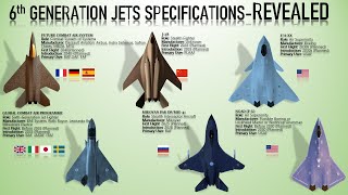 The All 6th GENERATION Jets Specifications Explained [upl. by Ariahaj530]