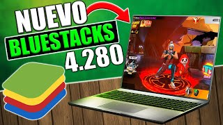 NUEVO BLUESTACKS 4280 LA MEJOR VERSIÓN SIN LAG ✅ BLUESTACKS PERFECTO PARA JUGAR FREE FIRE EN PC [upl. by Aittam]