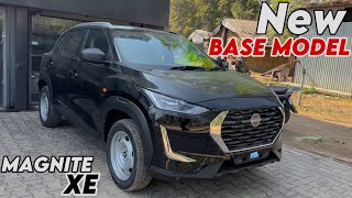 2024 MAGNITE XE BASE MODEL BLACK COLOUR 🖤 NISSAN MAGNITE Base model ₹599 Lakh REVIEW [upl. by Eniamzaj]